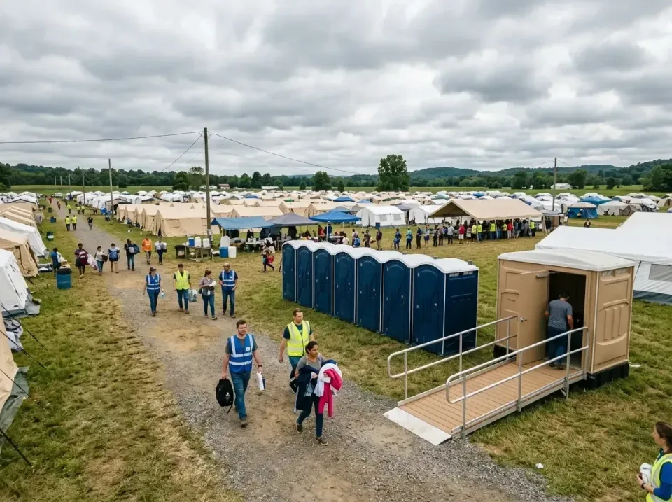 disaster-relief-camp-restrooms-010 — frequently asked questions, Dumpster & Portable Bathrooms Rental in Philomath, OR